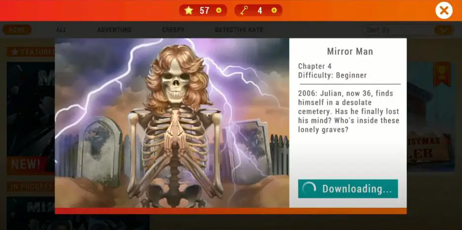 Adventure Escape Mysteries: Mirror Man Chapter 4 Walkthrough